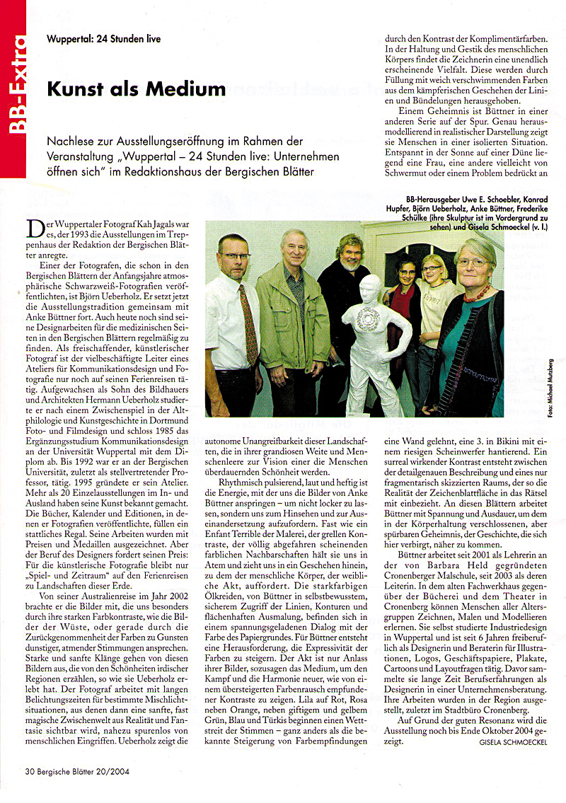 Bergische Blätter 20/2004